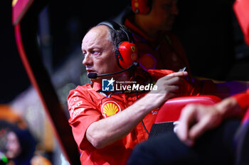 2024-03-09 - VASSEUR Frédéric (fra), Team Principal & General Manager of the Scuderia Ferrari, portrait during the Formula 1 STC Saudi Arabian Grand Prix 2024, 2nd round of the 2024 Formula One World Championship from March 7 to 9, 2024 on the Jeddah Corniche Circuit, in Jeddah, Saudi Arabia - F1 - SAUDI ARABIAN GRAND PRIX 2024 - FORMULA 1 - MOTORS