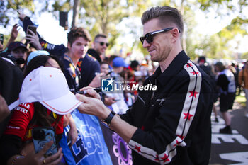 2024-03-21 - HULKENBERG Nico (ger), Haas F1 Team VF-24 Ferrari, portrait during the Formula 1 Rolex Australian Grand Prix 2024, 3rd round of the 2024 Formula One World Championship from March 22 to 24, 2024 on the Albert Park Circuit, in Melbourne, Australia - F1 - AUSTRALIAN GRAND PRIX 2024 - FORMULA 1 - MOTORS