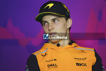 2024-03-21 - PIASTRI Oscar (aus), McLaren F1 Team MCL38, portrait during the Formula 1 Rolex Australian Grand Prix 2024, 3rd round of the 2024 Formula One World Championship from March 22 to 24, 2024 on the Albert Park Circuit, in Melbourne, Australia - F1 - AUSTRALIAN GRAND PRIX 2024 - FORMULA 1 - MOTORS