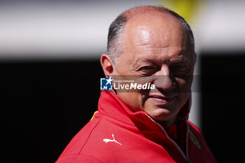 2024-03-21 - VASSEUR Frédéric (fra), Team Principal & General Manager of the Scuderia Ferrari, portrait during the Formula 1 Rolex Australian Grand Prix 2024, 3rd round of the 2024 Formula One World Championship from March 22 to 24, 2024 on the Albert Park Circuit, in Melbourne, Australia - F1 - AUSTRALIAN GRAND PRIX 2024 - FORMULA 1 - MOTORS