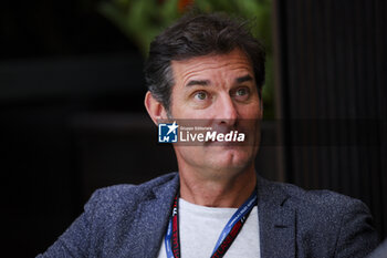2024-03-21 - WEBBER Mark (aus), former F1 driver and TV presenter, portrait during the Formula 1 Rolex Australian Grand Prix 2024, 3rd round of the 2024 Formula One World Championship from March 22 to 24, 2024 on the Albert Park Circuit, in Melbourne, Australia - F1 - AUSTRALIAN GRAND PRIX 2024 - FORMULA 1 - MOTORS