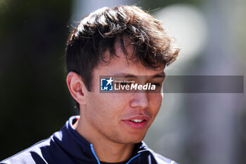 2024-03-21 - ALBON Alexander (tha), Williams Racing FW46, portrait during the Formula 1 Rolex Australian Grand Prix 2024, 3rd round of the 2024 Formula One World Championship from March 22 to 24, 2024 on the Albert Park Circuit, in Melbourne, Australia - F1 - AUSTRALIAN GRAND PRIX 2024 - FORMULA 1 - MOTORS