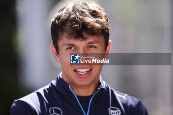 2024-03-21 - ALBON Alexander (tha), Williams Racing FW46, portrait during the Formula 1 Rolex Australian Grand Prix 2024, 3rd round of the 2024 Formula One World Championship from March 22 to 24, 2024 on the Albert Park Circuit, in Melbourne, Australia - F1 - AUSTRALIAN GRAND PRIX 2024 - FORMULA 1 - MOTORS