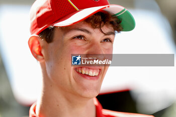 2024-03-21 - BEARMAN Oliver, Ferrari Driver Academy, portrait during the Formula 1 Rolex Australian Grand Prix 2024, 3rd round of the 2024 Formula One World Championship from March 22 to 24, 2024 on the Albert Park Circuit, in Melbourne, Australia - F1 - AUSTRALIAN GRAND PRIX 2024 - FORMULA 1 - MOTORS