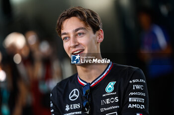 2024-03-21 - RUSSELL George (gbr), Mercedes AMG F1 Team W15, portrait during the Formula 1 Rolex Australian Grand Prix 2024, 3rd round of the 2024 Formula One World Championship from March 22 to 24, 2024 on the Albert Park Circuit, in Melbourne, Australia - F1 - AUSTRALIAN GRAND PRIX 2024 - FORMULA 1 - MOTORS