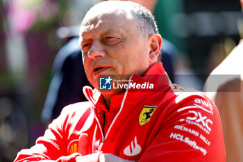 2024-03-21 - VASSEUR Frédéric (fra), Team Principal & General Manager of the Scuderia Ferrari, portrait during the Formula 1 Rolex Australian Grand Prix 2024, 3rd round of the 2024 Formula One World Championship from March 22 to 24, 2024 on the Albert Park Circuit, in Melbourne, Australia - F1 - AUSTRALIAN GRAND PRIX 2024 - FORMULA 1 - MOTORS