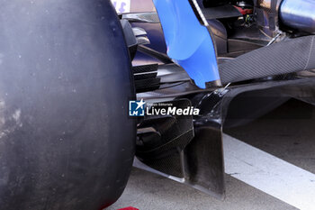 2024-03-22 - Williams Racing FW46, mechanical detail of the rear brake duct during the Formula 1 Rolex Australian Grand Prix 2024, 3rd round of the 2024 Formula One World Championship from March 22 to 24, 2024 on the Albert Park Circuit, in Melbourne, Australia - F1 - AUSTRALIAN GRAND PRIX 2024 - FORMULA 1 - MOTORS