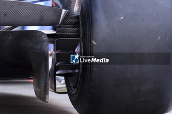 2024-03-22 - Williams Racing FW46, mechanical detail of the rear brake duct during the Formula 1 Rolex Australian Grand Prix 2024, 3rd round of the 2024 Formula One World Championship from March 22 to 24, 2024 on the Albert Park Circuit, in Melbourne, Australia - F1 - AUSTRALIAN GRAND PRIX 2024 - FORMULA 1 - MOTORS