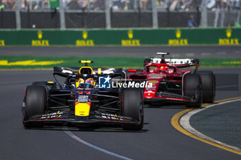 2024-03-22 - 11 PEREZ Sergio (mex), Red Bull Racing RB20, action during the Formula 1 Rolex Australian Grand Prix 2024, 3rd round of the 2024 Formula One World Championship from March 22 to 24, 2024 on the Albert Park Circuit, in Melbourne, Australia - F1 - AUSTRALIAN GRAND PRIX 2024 - FORMULA 1 - MOTORS