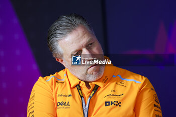 2024-03-22 - BROWN Zak (usa), CEO of of McLaren Racing, portrait during the Formula 1 Rolex Australian Grand Prix 2024, 3rd round of the 2024 Formula One World Championship from March 22 to 24, 2024 on the Albert Park Circuit, in Melbourne, Australia - F1 - AUSTRALIAN GRAND PRIX 2024 - FORMULA 1 - MOTORS