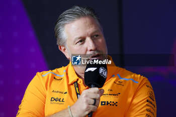2024-03-22 - BROWN Zak (usa), CEO of of McLaren Racing, portrait during the Formula 1 Rolex Australian Grand Prix 2024, 3rd round of the 2024 Formula One World Championship from March 22 to 24, 2024 on the Albert Park Circuit, in Melbourne, Australia - F1 - AUSTRALIAN GRAND PRIX 2024 - FORMULA 1 - MOTORS