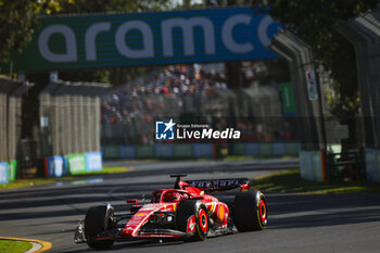 2024-03-22 - 16 LECLERC Charles (mco), Scuderia Ferrari SF-24, action during the Formula 1 Rolex Australian Grand Prix 2024, 3rd round of the 2024 Formula One World Championship from March 22 to 24, 2024 on the Albert Park Circuit, in Melbourne, Australia - F1 - AUSTRALIAN GRAND PRIX 2024 - FORMULA 1 - MOTORS