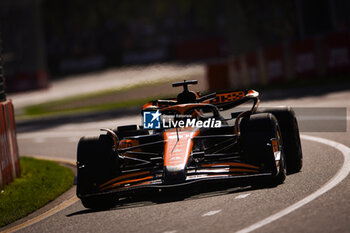 2024-03-22 - 81 PIASTRI Oscar (aus), McLaren F1 Team MCL38, action during the Formula 1 Rolex Australian Grand Prix 2024, 3rd round of the 2024 Formula One World Championship from March 22 to 24, 2024 on the Albert Park Circuit, in Melbourne, Australia - F1 - AUSTRALIAN GRAND PRIX 2024 - FORMULA 1 - MOTORS