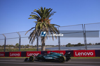 2024-03-22 - 18 STROLL Lance (can), Aston Martin F1 Team AMR24, action during the Formula 1 Rolex Australian Grand Prix 2024, 3rd round of the 2024 Formula One World Championship from March 22 to 24, 2024 on the Albert Park Circuit, in Melbourne, Australia - F1 - AUSTRALIAN GRAND PRIX 2024 - FORMULA 1 - MOTORS