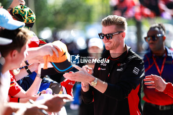 2024-03-22 - HULKENBERG Nico (ger), Haas F1 Team VF-24 Ferrari, portrait during the Formula 1 Rolex Australian Grand Prix 2024, 3rd round of the 2024 Formula One World Championship from March 22 to 24, 2024 on the Albert Park Circuit, in Melbourne, Australia - F1 - AUSTRALIAN GRAND PRIX 2024 - FORMULA 1 - MOTORS