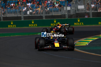 2024-03-22 - 01 VERSTAPPEN Max (nld), Red Bull Racing RB20, action 11 PEREZ Sergio (mex), Red Bull Racing RB20, action during the Formula 1 Rolex Australian Grand Prix 2024, 3rd round of the 2024 Formula One World Championship from March 22 to 24, 2024 on the Albert Park Circuit, in Melbourne, Australia - F1 - AUSTRALIAN GRAND PRIX 2024 - FORMULA 1 - MOTORS