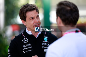 2024-03-22 - WOLFF Toto (aut), Team Principal & CEO of Mercedes AMG F1 Team, portrait during the Formula 1 Rolex Australian Grand Prix 2024, 3rd round of the 2024 Formula One World Championship from March 22 to 24, 2024 on the Albert Park Circuit, in Melbourne, Australia - F1 - AUSTRALIAN GRAND PRIX 2024 - FORMULA 1 - MOTORS