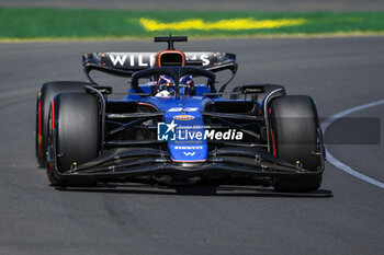 2024-03-22 - 23 ALBON Alexander (tha), Williams Racing FW45, action during the Formula 1 Rolex Australian Grand Prix 2024, 3rd round of the 2024 Formula One World Championship from March 22 to 24, 2024 on the Albert Park Circuit, in Melbourne, Australia - F1 - AUSTRALIAN GRAND PRIX 2024 - FORMULA 1 - MOTORS