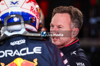 2024-03-22 - HORNER Christian (gbr), Team Principal of Red Bull Racing, portrait VERSTAPPEN Max (ned), Red Bull Racing RB20, portrait during the Formula 1 Rolex Australian Grand Prix 2024, 3rd round of the 2024 Formula One World Championship from March 22 to 24, 2024 on the Albert Park Circuit, in Melbourne, Australia - F1 - AUSTRALIAN GRAND PRIX 2024 - FORMULA 1 - MOTORS