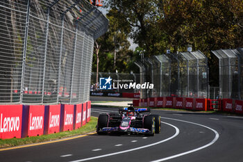 2024-03-22 - 31 OCON Esteban (fra), Alpine F1 Team A524, action during the Formula 1 Rolex Australian Grand Prix 2024, 3rd round of the 2024 Formula One World Championship from March 22 to 24, 2024 on the Albert Park Circuit, in Melbourne, Australia - F1 - AUSTRALIAN GRAND PRIX 2024 - FORMULA 1 - MOTORS
