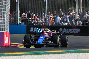 2024-03-22 - 02 SARGEANT Logan (usa), Williams Racing FW46, action during the Formula 1 Rolex Australian Grand Prix 2024, 3rd round of the 2024 Formula One World Championship from March 22 to 24, 2024 on the Albert Park Circuit, in Melbourne, Australia - F1 - AUSTRALIAN GRAND PRIX 2024 - FORMULA 1 - MOTORS