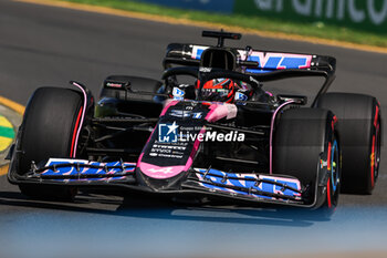 2024-03-22 - 31 OCON Esteban (fra), Alpine F1 Team A524, action during the Formula 1 Rolex Australian Grand Prix 2024, 3rd round of the 2024 Formula One World Championship from March 22 to 24, 2024 on the Albert Park Circuit, in Melbourne, Australia - F1 - AUSTRALIAN GRAND PRIX 2024 - FORMULA 1 - MOTORS