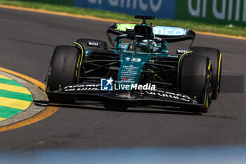 2024-03-22 - 18 STROLL Lance (can), Aston Martin F1 Team AMR24, action during the Formula 1 Rolex Australian Grand Prix 2024, 3rd round of the 2024 Formula One World Championship from March 22 to 24, 2024 on the Albert Park Circuit, in Melbourne, Australia - F1 - AUSTRALIAN GRAND PRIX 2024 - FORMULA 1 - MOTORS