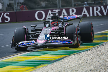 2024-03-23 - 31 OCON Esteban (fra), Alpine F1 Team A524, action during the Formula 1 Rolex Australian Grand Prix 2024, 3rd round of the 2024 Formula One World Championship from March 22 to 24, 2024 on the Albert Park Circuit, in Melbourne, Australia - F1 - AUSTRALIAN GRAND PRIX 2024 - FORMULA 1 - MOTORS