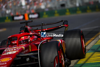 2024-03-23 - 16 LECLERC Charles (mco), Scuderia Ferrari SF-24, action during the Formula 1 Rolex Australian Grand Prix 2024, 3rd round of the 2024 Formula One World Championship from March 22 to 24, 2024 on the Albert Park Circuit, in Melbourne, Australia - F1 - AUSTRALIAN GRAND PRIX 2024 - FORMULA 1 - MOTORS