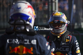 2024-03-23 - PEREZ Sergio (mex), Red Bull Racing RB20, portrait VERSTAPPEN Max (ned), Red Bull Racing RB20, portrait during the Formula 1 Rolex Australian Grand Prix 2024, 3rd round of the 2024 Formula One World Championship from March 22 to 24, 2024 on the Albert Park Circuit, in Melbourne, Australia - F1 - AUSTRALIAN GRAND PRIX 2024 - FORMULA 1 - MOTORS
