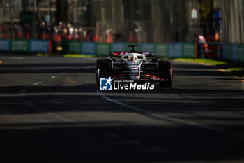 2024-03-23 - 20 MAGNUSSEN Kevin (den), Haas F1 Team VF-24 Ferrari, action during the Formula 1 Rolex Australian Grand Prix 2024, 3rd round of the 2024 Formula One World Championship from March 22 to 24, 2024 on the Albert Park Circuit, in Melbourne, Australia - F1 - AUSTRALIAN GRAND PRIX 2024 - FORMULA 1 - MOTORS
