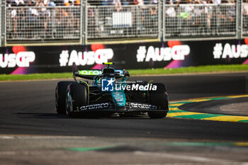 2024-03-23 - 14 ALONSO Fernando (spa), Aston Martin F1 Team AMR24, action during the Formula 1 Rolex Australian Grand Prix 2024, 3rd round of the 2024 Formula One World Championship from March 22 to 24, 2024 on the Albert Park Circuit, in Melbourne, Australia - F1 - AUSTRALIAN GRAND PRIX 2024 - FORMULA 1 - MOTORS