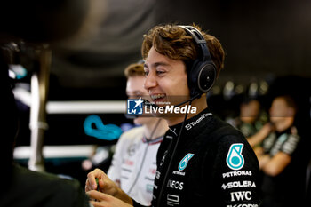 2024-03-23 - RUSSELL George (gbr), Mercedes AMG F1 Team W15, portrait during the Formula 1 Rolex Australian Grand Prix 2024, 3rd round of the 2024 Formula One World Championship from March 22 to 24, 2024 on the Albert Park Circuit, in Melbourne, Australia - F1 - AUSTRALIAN GRAND PRIX 2024 - FORMULA 1 - MOTORS