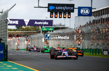 2024-03-23 - 22 TSUNODA Yuki (jap), Visa Cash App RB F1 Team VCARB 01, action during the Formula 1 Rolex Australian Grand Prix 2024, 3rd round of the 2024 Formula One World Championship from March 22 to 24, 2024 on the Albert Park Circuit, in Melbourne, Australia - F1 - AUSTRALIAN GRAND PRIX 2024 - FORMULA 1 - MOTORS