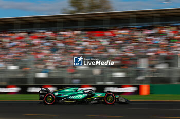 2024-03-23 - 18 STROLL Lance (can), Aston Martin F1 Team AMR24, action during the Formula 1 Rolex Australian Grand Prix 2024, 3rd round of the 2024 Formula One World Championship from March 22 to 24, 2024 on the Albert Park Circuit, in Melbourne, Australia - F1 - AUSTRALIAN GRAND PRIX 2024 - FORMULA 1 - MOTORS