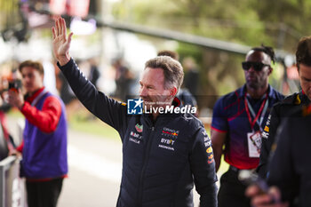 2024-03-23 - HORNER Christian (gbr), Team Principal of Red Bull Racing, portrait during the Formula 1 Rolex Australian Grand Prix 2024, 3rd round of the 2024 Formula One World Championship from March 22 to 24, 2024 on the Albert Park Circuit, in Melbourne, Australia - F1 - AUSTRALIAN GRAND PRIX 2024 - FORMULA 1 - MOTORS