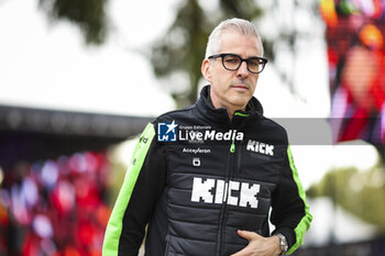 2024-03-23 - ALUNNI BRAVI Alessandro (ita), Managing Director of Sauber Group & Team Representative, portrait during the Formula 1 Rolex Australian Grand Prix 2024, 3rd round of the 2024 Formula One World Championship from March 22 to 24, 2024 on the Albert Park Circuit, in Melbourne, Australia - F1 - AUSTRALIAN GRAND PRIX 2024 - FORMULA 1 - MOTORS