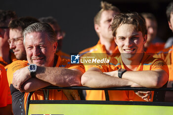 2024-03-24 - BROWN Zak (usa), CEO of of McLaren Racing, portrait PIASTRI Oscar (aus), McLaren F1 Team MCL38, portrait during the Formula 1 Rolex Australian Grand Prix 2024, 3rd round of the 2024 Formula One World Championship from March 22 to 24, 2024 on the Albert Park Circuit, in Melbourne, Australia - F1 - AUSTRALIAN GRAND PRIX 2024 - FORMULA 1 - MOTORS