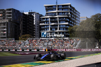 2024-03-24 - 23 ALBON Alexander (tha), Williams Racing FW45, action during the Formula 1 Rolex Australian Grand Prix 2024, 3rd round of the 2024 Formula One World Championship from March 22 to 24, 2024 on the Albert Park Circuit, in Melbourne, Australia - F1 - AUSTRALIAN GRAND PRIX 2024 - FORMULA 1 - MOTORS