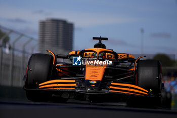 2024-03-24 - PIASTRI Oscar (aus), McLaren F1 Team MCL38, portrait during the Formula 1 Rolex Australian Grand Prix 2024, 3rd round of the 2024 Formula One World Championship from March 22 to 24, 2024 on the Albert Park Circuit, in Melbourne, Australia - F1 - AUSTRALIAN GRAND PRIX 2024 - FORMULA 1 - MOTORS