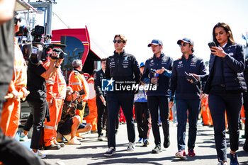 2024-03-24 - RUSSELL George (gbr), Mercedes AMG F1 Team W15, VERSTAPPEN Max (ned), Red Bull Racing RB20, PEREZ Sergio (mex), Red Bull Racing RB20, portrait during the Formula 1 Rolex Australian Grand Prix 2024, 3rd round of the 2024 Formula One World Championship from March 22 to 24, 2024 on the Albert Park Circuit, in Melbourne, Australia - F1 - AUSTRALIAN GRAND PRIX 2024 - FORMULA 1 - MOTORS