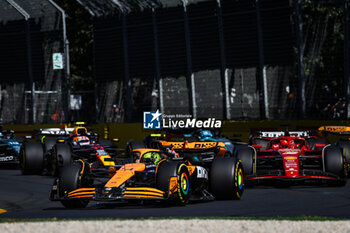 2024-03-24 - 04 NORRIS Lando (gbr), McLaren F1 Team MCL38, action during the Formula 1 Rolex Australian Grand Prix 2024, 3rd round of the 2024 Formula One World Championship from March 22 to 24, 2024 on the Albert Park Circuit, in Melbourne, Australia - F1 - AUSTRALIAN GRAND PRIX 2024 - FORMULA 1 - MOTORS