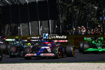 2024-03-24 - 22 TSUNODA Yuki (jap), Visa Cash App RB F1 Team VCARB 01, action during the Formula 1 Rolex Australian Grand Prix 2024, 3rd round of the 2024 Formula One World Championship from March 22 to 24, 2024 on the Albert Park Circuit, in Melbourne, Australia - F1 - AUSTRALIAN GRAND PRIX 2024 - FORMULA 1 - MOTORS
