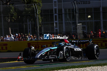 2024-03-24 - 63 RUSSELL George (gbr), Mercedes AMG F1 Team W15, action during the Formula 1 Rolex Australian Grand Prix 2024, 3rd round of the 2024 Formula One World Championship from March 22 to 24, 2024 on the Albert Park Circuit, in Melbourne, Australia - F1 - AUSTRALIAN GRAND PRIX 2024 - FORMULA 1 - MOTORS