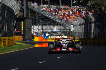 2024-03-24 - 20 MAGNUSSEN Kevin (den), Haas F1 Team VF-24 Ferrari, action during the Formula 1 Rolex Australian Grand Prix 2024, 3rd round of the 2024 Formula One World Championship from March 22 to 24, 2024 on the Albert Park Circuit, in Melbourne, Australia - F1 - AUSTRALIAN GRAND PRIX 2024 - FORMULA 1 - MOTORS