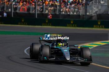 2024-03-24 - 44 HAMILTON Lewis (gbr), Mercedes AMG F1 Team W15, action during the Formula 1 Rolex Australian Grand Prix 2024, 3rd round of the 2024 Formula One World Championship from March 22 to 24, 2024 on the Albert Park Circuit, in Melbourne, Australia - F1 - AUSTRALIAN GRAND PRIX 2024 - FORMULA 1 - MOTORS