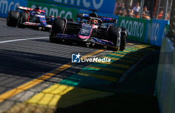 2024-03-24 - 31 OCON Esteban (fra), Alpine F1 Team A524, action during the Formula 1 Rolex Australian Grand Prix 2024, 3rd round of the 2024 Formula One World Championship from March 22 to 24, 2024 on the Albert Park Circuit, in Melbourne, Australia - F1 - AUSTRALIAN GRAND PRIX 2024 - FORMULA 1 - MOTORS