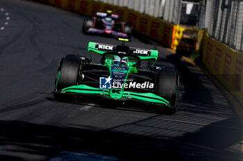2024-03-24 - 24 ZHOU Guanyu (chi), Stake F1 Team Kick Sauber C44, action during the Formula 1 Rolex Australian Grand Prix 2024, 3rd round of the 2024 Formula One World Championship from March 22 to 24, 2024 on the Albert Park Circuit, in Melbourne, Australia - F1 - AUSTRALIAN GRAND PRIX 2024 - FORMULA 1 - MOTORS