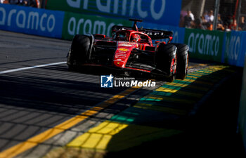 2024-03-24 - 16 LECLERC Charles (mco), Scuderia Ferrari SF-24, action during the Formula 1 Rolex Australian Grand Prix 2024, 3rd round of the 2024 Formula One World Championship from March 22 to 24, 2024 on the Albert Park Circuit, in Melbourne, Australia - F1 - AUSTRALIAN GRAND PRIX 2024 - FORMULA 1 - MOTORS