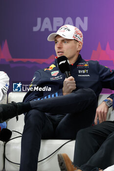 2024-04-04 - VERSTAPPEN Max (ned), Red Bull Racing RB20, portrait, during the Formula 1 MSC Cruises Japanese Grand Prix 2024, 4th round of the 2024 Formula One World Championship from April 5 to 7, 2024 on the Suzuka International Racing Course, in Suzuka, Japan - F1 - JAPANESE GRAND PRIX 2024 - FORMULA 1 - MOTORS